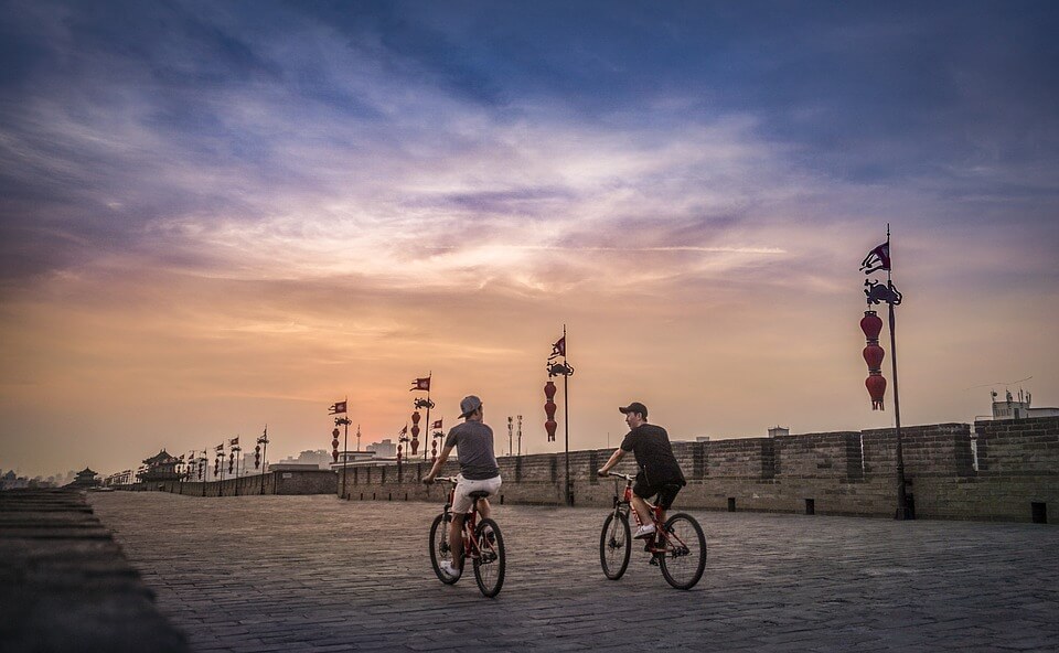 Cycle the City Walls of Xi'an